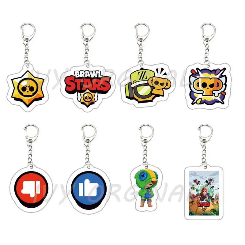 Brawl Stars Keychains